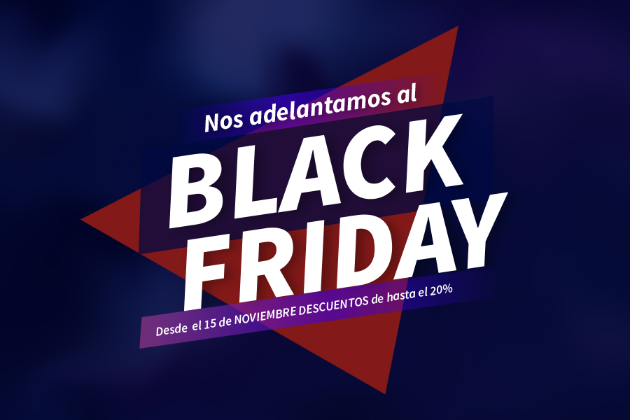 black Friday -Descuento del 20% en tarjetas PVC y sistemas de control de acceso