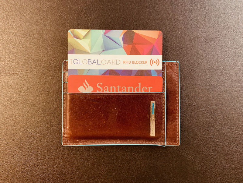 Protege tus tarjetas de crédito contacless con nuestra tarjeta antirrobo.