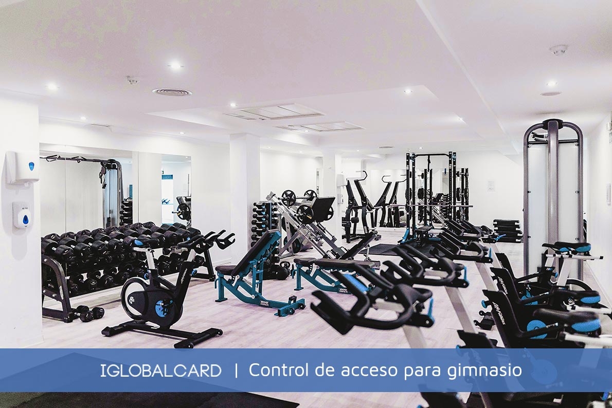 Torno EMLC para control de acceso a gimnasios