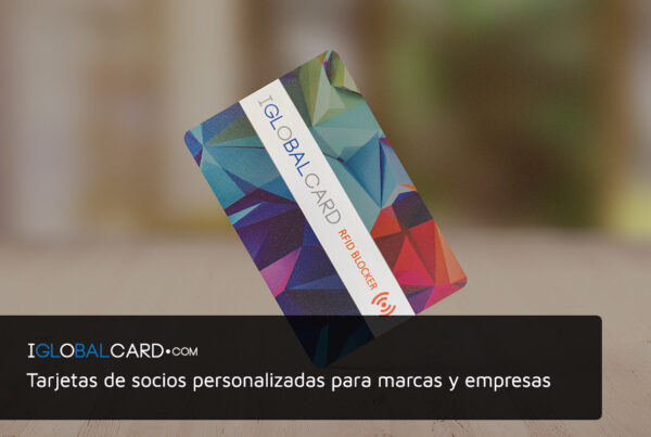 Tarjetas para socios con diseño personalizado para marcas y empresas