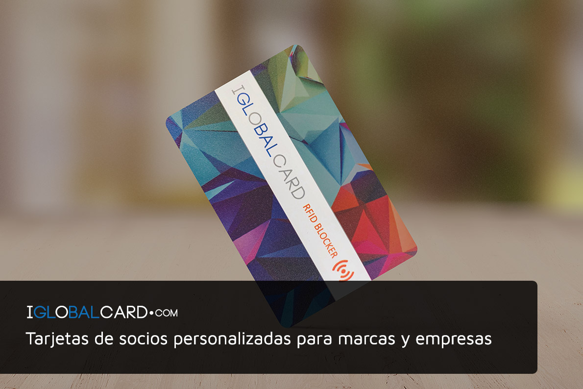 Tarjetas para socios con diseño personalizado para marcas y empresas