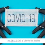 Terminal de control de temperatura contra el cornonavirus