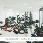 Torno de control de acceso a gimnasio