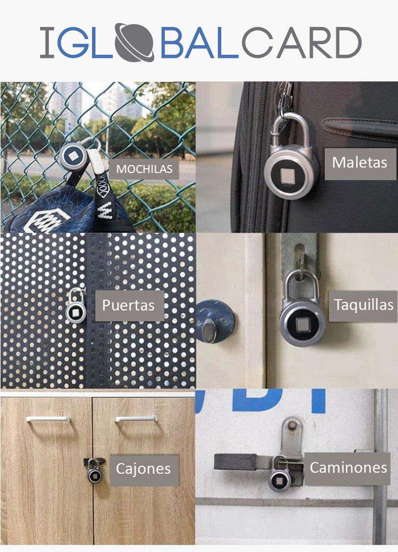 Candados Bluetooth y por huella dactilar. Conoce todos sus utilidades